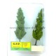 Lot de 2 Arbres Peupliers 18 cm - Decors - GPP AB07 - HO