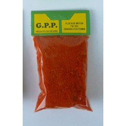 Flocage Mousse GPP Orange Automne - FM1261