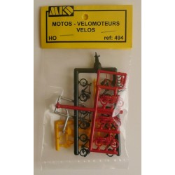 Lot de velos, scooter et motos MK494 MKD