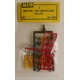MKD 494 - Lot de velos, scooter et motos, maquette echelle HO