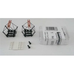 Lot de 2 pantographes SOMMERFELDT SNCF type G 933 HO