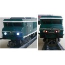 iluminación LED kit para la locomotora CC 6551 digital DCC Jouef HO
