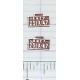 LBT-231-K-47 - lot de 2 plaques 231 K 47 peintes en laiton - HO