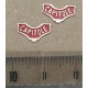 Lot de 2 plaques CAPITOLE pour locomotive HO