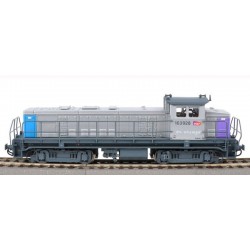 ROCO locomotive diesel BB63000 en voyage SNCF 62880 HO
