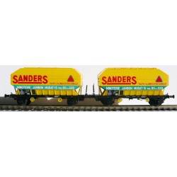 2 Wagons trémie céréalier “CTC” - REE WB-002 - ep3 HO