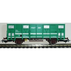 Wagon plat avec conteneur PIGNAT - HJ6031 - HO