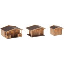 FALLER : Pavillon de jardin 3 pcs 130208 HO