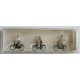 PREISER Jeunes cyclistes lot de 3 HO 10336