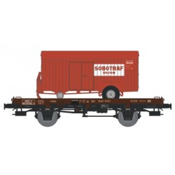 Wagon UFR MONO - PORTEUR - REE WB-051- EP III - SOBOTRAF HO