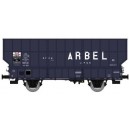 2 Wagons trémie coke ARBEL UPWS 3 portes - REE WB-024 - EPIII HO