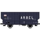 2 Wagons trémie coke ARBEL TRANORD -3 portes - REE WB-025 - EPIII HO