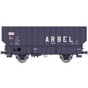2 Wagons trémie coke ARBEL TRANORD -3 portes - REE WB-026 - EP IV- HO