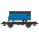 Wagon UFR MONO - PORTEUR - REE WB-053- EP III - bleue HO