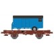 Wagon UFR MONO - PORTEUR - REE WB-057- EP IV - BLEUE HO