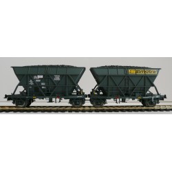 Double hopper wagon SIMOTRA - Electrotren 905k - HO