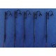 lot de 5 reverberes lampadaires anciens en metal HO