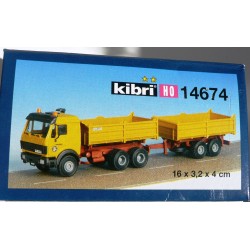 Kibri 14674 - H0 MB a benne basculante Kirchhoff