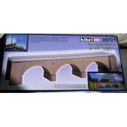 Kibri 39721 - H0 Pont a arc en maconnerie voie simple
