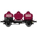 CITERNE Chassis OCEM 29 Ep.IV SET de 2 Wagons "COOP"