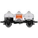 CITERNE Chassis OCEM 29 Ep.IV SET de 2 Wagons "COOP"