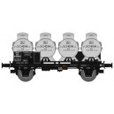 CITERNE Chassis OCEM 29 Ep.IV SET de 2 Wagons "COOP"