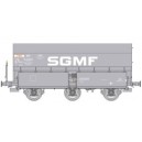 2 Wagons trémie coke MH45-3 essieux - REE WB-012 - EP IV-V HO