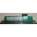Locomotive diesel BB66115 livree fret - PIKO 96122 - HO