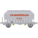 REE- 2 Wagons trémie cerealiers FRANGECO REE-WB-016 "Transcereales CTC" EP 4-5 HO