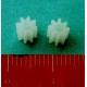 Set of 2 8 teeth gears for 2mm motor shaft