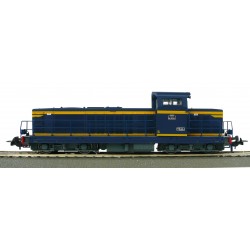 LOCO DIESEL SNCF BB 66044, BLEU ROI, DEPOT DE PORTES, 3 RAILS ALT 