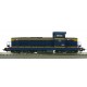 LOCO DIESEL SNCF BB 66044, BLEU ROI, DEPOT DE PORTES, 3 RAILS ALT 