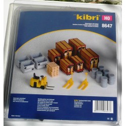 Kibri 38647 - H0 Petits counteneurs et chargements