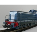 PIKO 96206 LOCO DIESEL BB 66083, BLEU DIESEL, LOGO NOUILLE, 3 RAILS