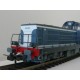 PIKO 96206 LOCO DIESEL BB 66083, BLEU DIESEL, LOGO NOUILLE, 3 RAILS