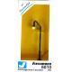 lot de 5 reverberes lampadaires en metal HO