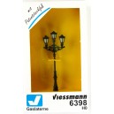 Lampadaire qualité Viessmann bec de gaz triple 6398 HO