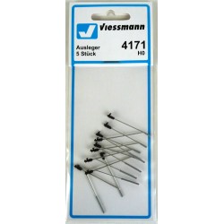 viessmann 4171- HO - potence 5 pieces