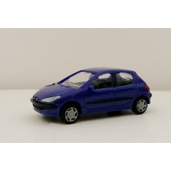 SAI PEUGEOT 206 5 portes bleu Brekina 2151 - HO