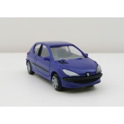 SAI PEUGEOT 206 3 portes bleu Brekina 2161 - HO