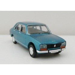 SAI Peugeot 504 Bleu Metalise Brekina 2091 - HO