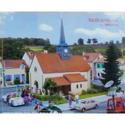 Maquette de Eglise du village - MKD MK8023 - HO