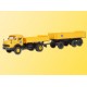 Kibri 14640 - H0 MB camion a 2 essieux avec remorque a bache