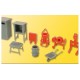 Kibri 38140 - H0 Set de decoration chantier