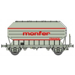 Wagon trémie céréalier “MONFER” - REE WB-089 - ep4 HO