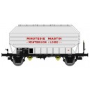 Wagon trémie céréalier “MARTIN” - REE WB-087 - ep3 HO