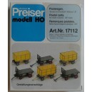 Remorques postale - PREISER - 17112 - HO