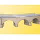 Kibri 39722 - H0 Bridge arch masonry single track