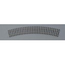 Voie courbe 30 degre Rayon 421,88mm en maillechort - PIKO 55212 - HO