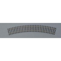 Voie courbe 30 degre Rayon 421,88mm en maillechort - PIKO 55212 - HO Voie courbe 30 degre Rayon 421,88mm en maillechort - PIKO 55212 - HO